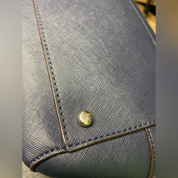 Large Dark Navy Kate Spade Purse - Picture 8 of 8